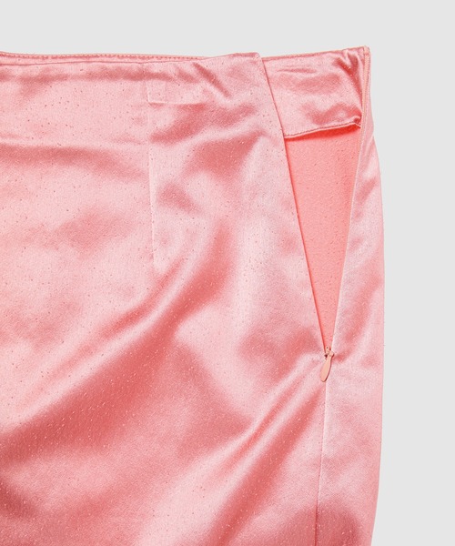 RAF SIMONS(ラフシモンズ)の「Straight fit skirt(スカート・レディース・ネイビー/ピンク・34)」の4枚目の写真