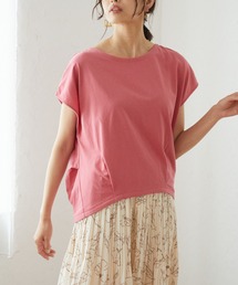 Rewde | バックタックフレンチスリーブトップス（1R15-06187）(Tシャツ/カットソー)