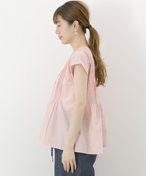 「URBAN RESEARCH Sonny Label」 半袖ブラウス FREE ブラック レディース URBAN RESEARCH Sonny Label 「URBAN Label」 半袖ブラウス FREE