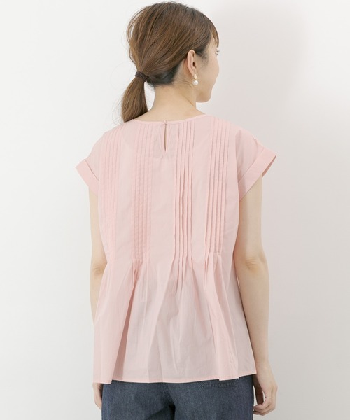 URBAN RESEARCH Sonny Label（アーバンリサーチサニーレーベル）の「ピンタックブラウス（シャツ/ブラウス・レディース・ブラック/オフホワイト/ピンク/ブラウン・FREE）」の9枚目の写真