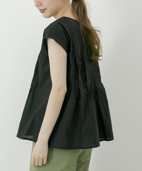 「URBAN RESEARCH Sonny Label」 半袖ブラウス FREE ブラック レディース URBAN RESEARCH Sonny Label 「URBAN Label」 半袖ブラウス FREE