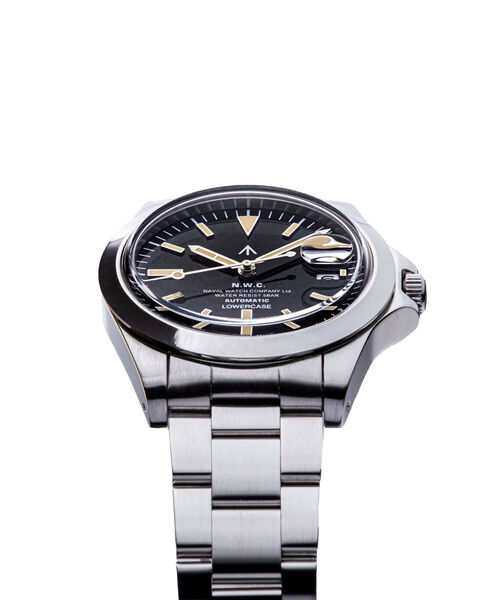 B:MING by BEAMS（ビーミングバイビームス）の「NAVAL WATCH Produced by LOWERCASE / FRXA001（アナログ腕時計・メンズ・ブラック・ONE SIZE）」の4枚目の写真