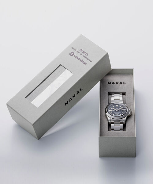 B:MING by BEAMS（ビーミングバイビームス）の「NAVAL WATCH Produced by LOWERCASE / FRXA001（アナログ腕時計・メンズ・ブラック・ONE SIZE）」の5枚目の写真