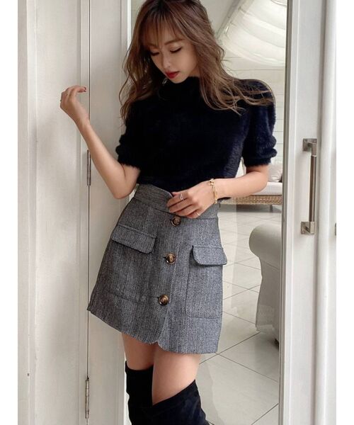 RESEXXY（リゼクシー）の「ハイウエストスカパン（その他パンツ・レディース・ブラック/その他/その他1・FREE）」の3枚目の写真