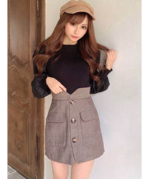 RESEXXY（リゼクシー）の「ハイウエストスカパン（その他パンツ・レディース・ブラック/その他/その他1・FREE）」の5枚目の写真