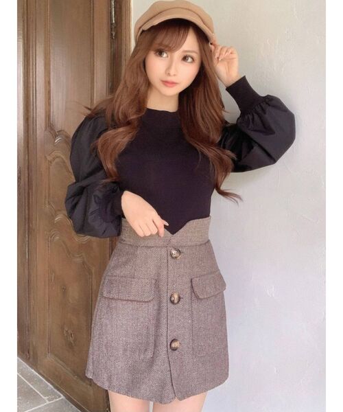 RESEXXY（リゼクシー）の「ハイウエストスカパン（その他パンツ・レディース・ブラック/その他/その他1・FREE）」の6枚目の写真