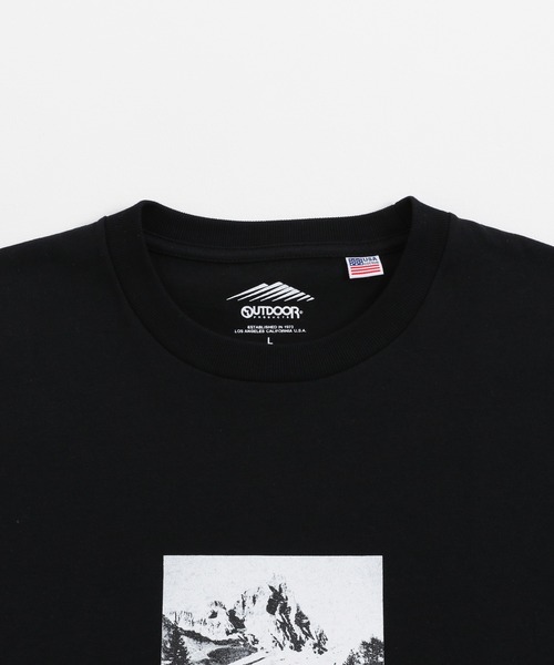 OUTDOOR PRODUCTS(アウトドアプロダクツ)の「USAコットン ヘビーウェイトフォトロゴビッグシルエットTシャツ(Tシャツ/カットソー・メンズ・ホワイト/ブラック/カーキ/ブルー系その他・SMALL/MEDIUM/LARGE/X-LARGE)」の9枚目の写真