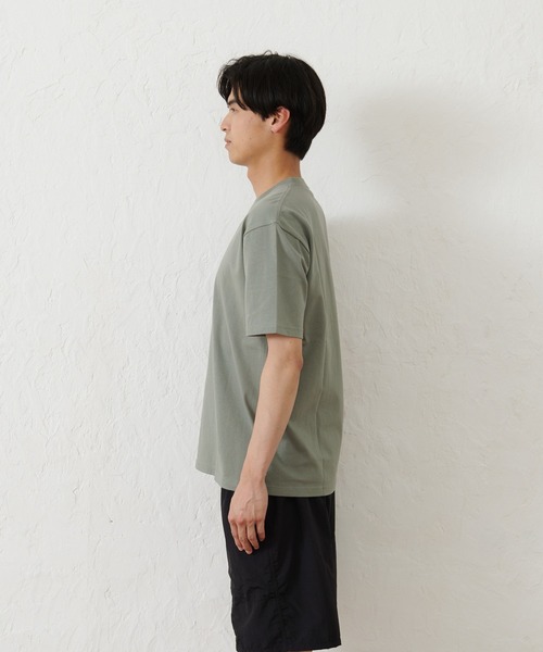 OUTDOOR PRODUCTS(アウトドアプロダクツ)の「USAコットン ヘビーウェイトフォトロゴビッグシルエットTシャツ(Tシャツ/カットソー・メンズ・ホワイト/ブラック/カーキ/ブルー系その他・SMALL/MEDIUM/LARGE/X-LARGE)」の19枚目の写真