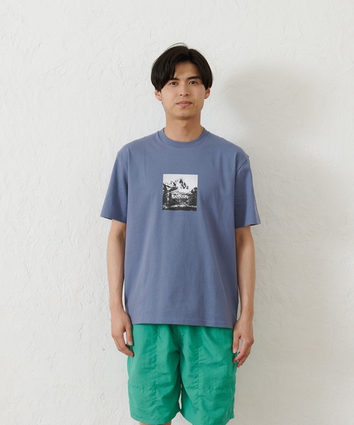 OUTDOOR PRODUCTS(アウトドアプロダクツ)の「USAコットン ヘビーウェイトフォトロゴビッグシルエットTシャツ(Tシャツ/カットソー・メンズ・ホワイト/ブラック/カーキ/ブルー系その他・SMALL/MEDIUM/LARGE/X-LARGE)」の12枚目の写真
