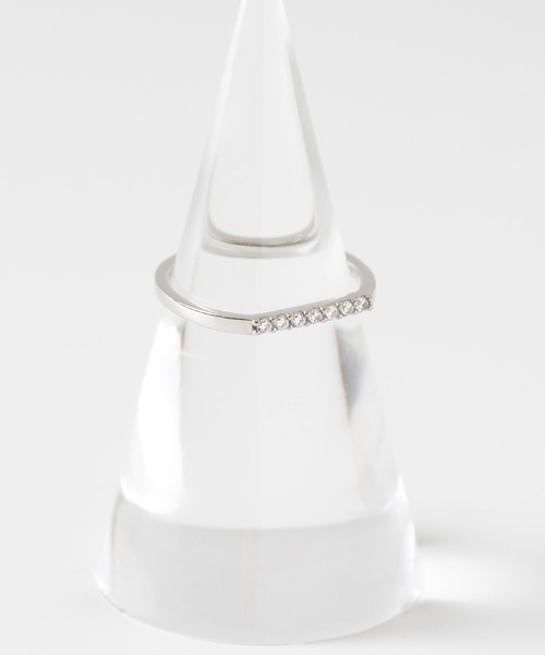 JUICY ROCK(ジューシーロック)の「SV925 パヴェシグネットリング(リング・レディース・シルバー・#13/#9/#11)」の7枚目の写真