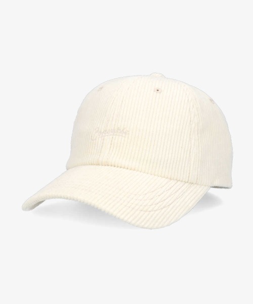 CONVERSE（コンバース）の「CONVERSE CORDUROY CAP（キャップ・レディース・ブラック/ベージュ/アイボリー/サックスブルー・FREE）」の2枚目の写真