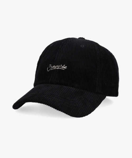 CONVERSE（コンバース）の「CONVERSE CORDUROY CAP（キャップ・レディース・ブラック/ベージュ/アイボリー/サックスブルー・FREE）」の5枚目の写真