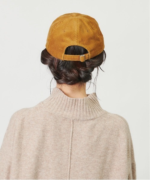 CONVERSE（コンバース）の「CONVERSE CORDUROY CAP（キャップ・レディース・ブラック/ベージュ/アイボリー/サックスブルー・FREE）」の21枚目の写真