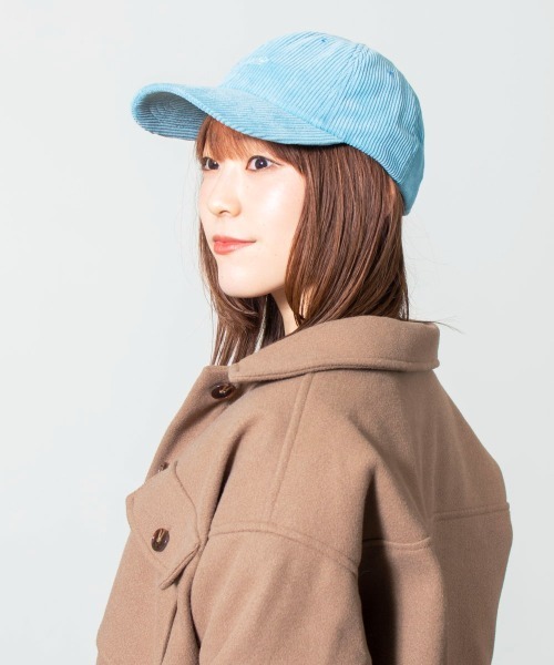 CONVERSE（コンバース）の「CONVERSE CORDUROY CAP（キャップ・レディース・ブラック/ベージュ/アイボリー/サックスブルー・FREE）」の13枚目の写真