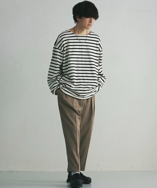 【WYMLIDNM】BORDERWIDEL/S-TEE