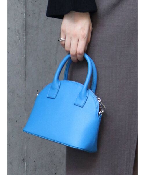 MURUA（ムルーア）の「ミニラウンドBAG（ハンドバッグ・レディース・ホワイト/ブラック/ブルー・FREE）」の15枚目の写真