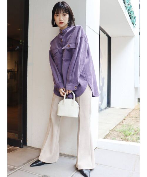 MURUA（ムルーア）の「ミニラウンドBAG（ハンドバッグ・レディース・ホワイト/ブラック/ブルー・FREE）」の7枚目の写真