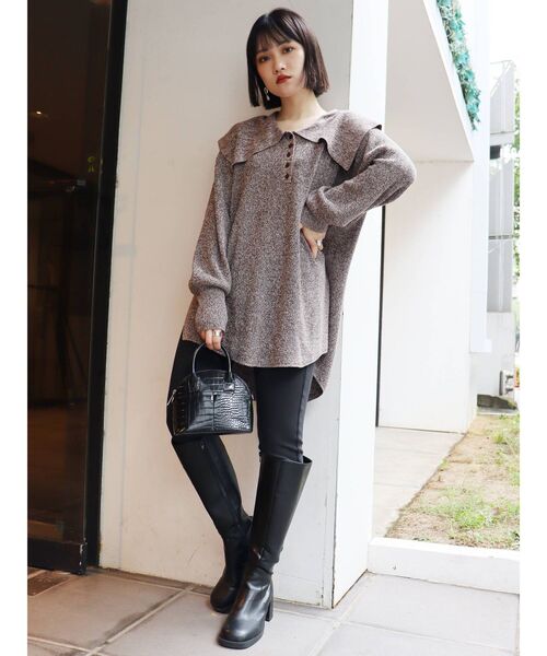 MURUA（ムルーア）の「ミニラウンドBAG（ハンドバッグ・レディース・ホワイト/ブラック/ブルー・FREE）」の22枚目の写真