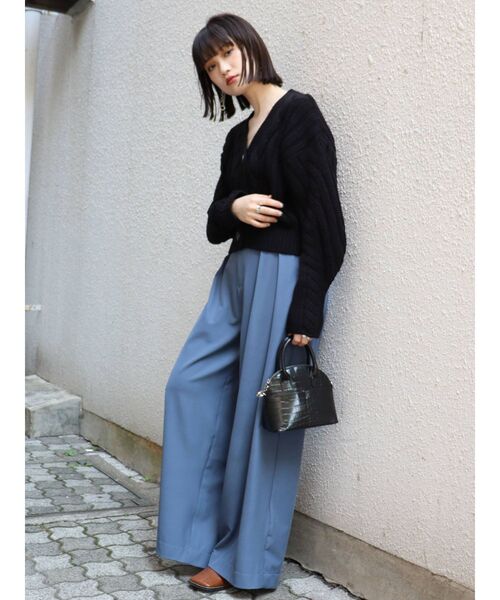 MURUA（ムルーア）の「ミニラウンドBAG（ハンドバッグ・レディース・ホワイト/ブラック/ブルー・FREE）」の20枚目の写真