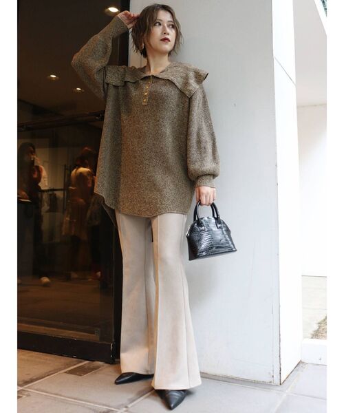 MURUA（ムルーア）の「ミニラウンドBAG（ハンドバッグ・レディース・ホワイト/ブラック/ブルー・FREE）」の18枚目の写真