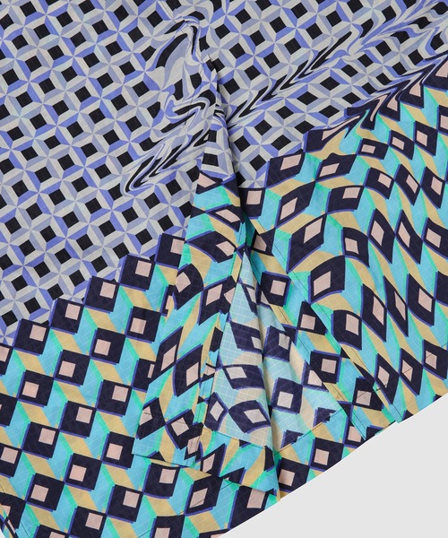 DRIES VAN NOTEN（ドリスヴァンノッテン）の「ROALY BIS 3136 M.W.COAT（ステンカラーコート・メンズ・ブルー系その他・48/50）」の4枚目の写真