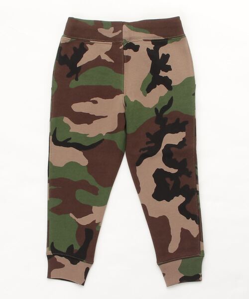 POLO RALPH LAUREN CHILDRENSWEAR（ポロ ラルフ ローレン チルドレンズウェア）の「カモ フリース ジョガー パンツ（スウェットパンツ・キッズ・グリーン・3/3T）」の4枚目の写真