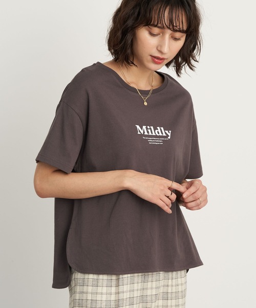 セール Mildlyロゴtシャツ Tシャツ カットソー Earth Music Ecology アースミュージックアンドエコロジー のファッション通販 Zozotown