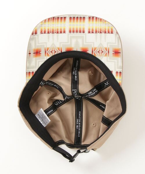 MANASTASH（マナスタッシュ）の「MANASTASH×PENDLETON(マナスタッシュ×ペンドルトン)　MS PENDLETON CAP　キャップ（キャップ・メンズ・ブラック/ベージュ/オリーブ・FREE）」の4枚目の写真