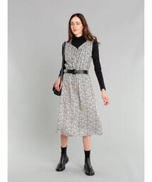 タグ付きアニエスベーICD2 ROBE フラワープリントワンピース 青ブルー36 To b. by agnes b.（トゥービーバイアニエスベー）の「WP62 ROBE