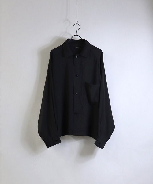 Confirm（コンファーム）の「Confirm / コンファーム LSラグランドルマンビッグシャツ（シャツ/ブラウス・メンズ・ホワイト/ブラック/オレンジ/ミント・M/L）」の6枚目の写真