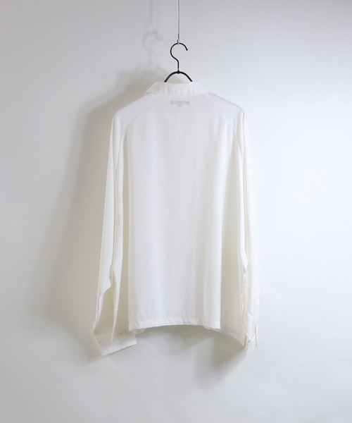 Confirm（コンファーム）の「Confirm / コンファーム LSラグランドルマンビッグシャツ（シャツ/ブラウス・メンズ・ホワイト/ブラック/オレンジ/ミント・M/L）」の9枚目の写真