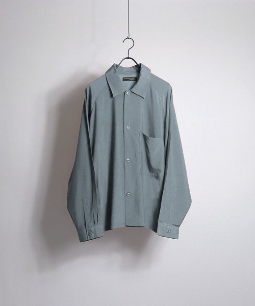 Confirm（コンファーム）の「Confirm / コンファーム LSラグランドルマンビッグシャツ（シャツ/ブラウス・メンズ・ホワイト/ブラック/オレンジ/ミント・M/L）」の7枚目の写真