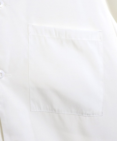 Confirm（コンファーム）の「Confirm / コンファーム LSラグランドルマンビッグシャツ（シャツ/ブラウス・メンズ・ホワイト/ブラック/オレンジ/ミント・M/L）」の12枚目の写真