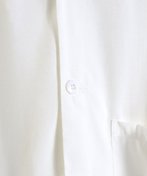 Confirm（コンファーム）の「Confirm / コンファーム LSラグランドルマンビッグシャツ（シャツ/ブラウス・メンズ・ホワイト/ブラック/オレンジ/ミント・M/L）」の11枚目の写真