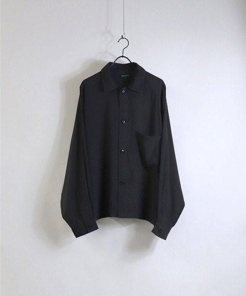 Confirm（コンファーム）の「Confirm / コンファーム LSラグランドルマンビッグシャツ（シャツ/ブラウス・メンズ・ホワイト/ブラック/オレンジ/ミント・M/L）」の16枚目の写真