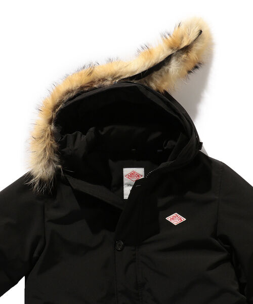 B:MING by BEAMS(ビーミングバイビームス)の「DANTON / フーテッド ダウンジャケット(ダッフルコート・メンズ・ブラック/グレー・SMALL/MEDIUM/LARGE)」の3枚目の写真