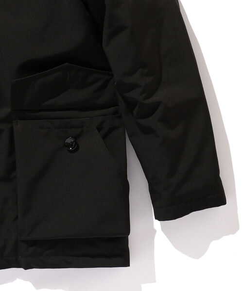 B:MING by BEAMS(ビーミングバイビームス)の「DANTON / フーテッド ダウンジャケット(ダッフルコート・メンズ・ブラック/グレー・SMALL/MEDIUM/LARGE)」の9枚目の写真