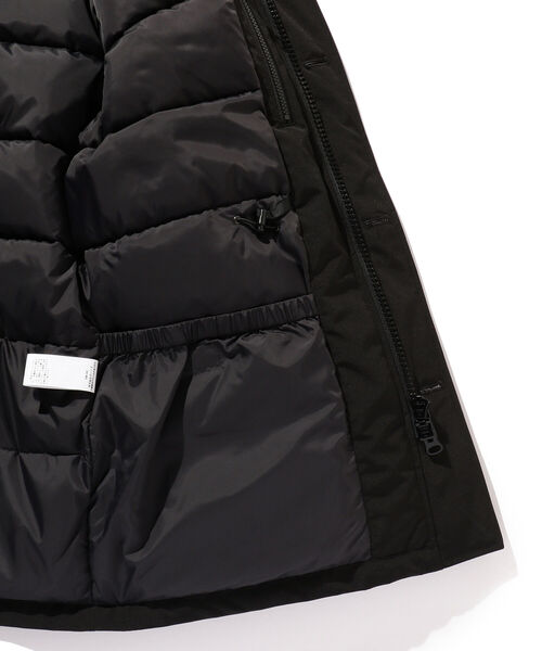 B:MING by BEAMS(ビーミングバイビームス)の「DANTON / フーテッド ダウンジャケット(ダッフルコート・メンズ・ブラック/グレー・SMALL/MEDIUM/LARGE)」の13枚目の写真