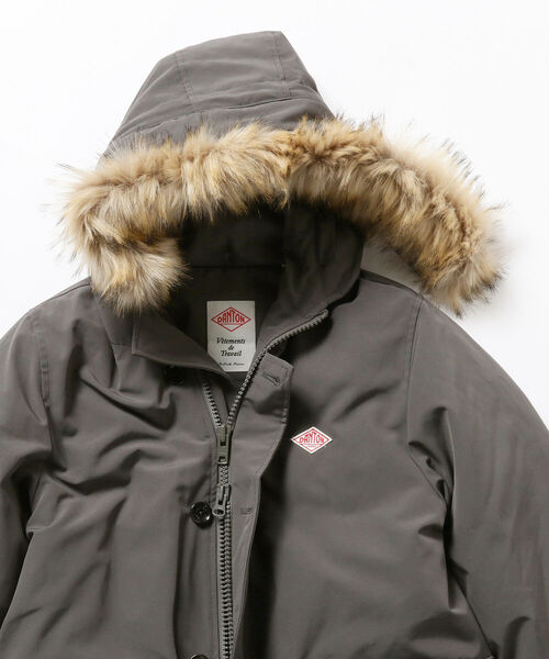 B:MING by BEAMS(ビーミングバイビームス)の「DANTON / フーテッド ダウンジャケット(ダッフルコート・メンズ・ブラック/グレー・SMALL/MEDIUM/LARGE)」の15枚目の写真