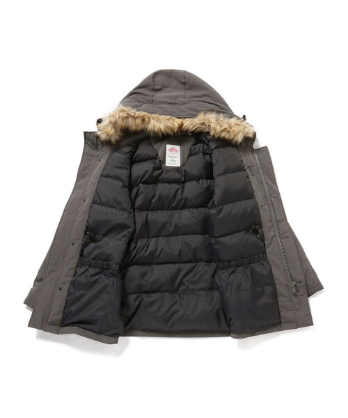 B:MING by BEAMS(ビーミングバイビームス)の「DANTON / フーテッド ダウンジャケット(ダッフルコート・メンズ・ブラック/グレー・SMALL/MEDIUM/LARGE)」の17枚目の写真
