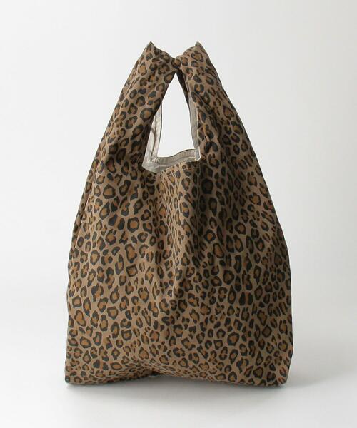 BEAUTY&YOUTH UNITED ARROWS(ビューティーアンドユースユナイテッドアローズ)の「<MASTER&CO>LEOPARD PRINT ECO BAG SMALL/バッグ Ψ(エコバッグ/サブバッグ・レディース・その他1・FREE)」の3枚目の写真