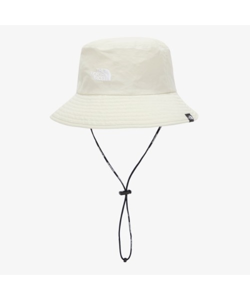 THE NORTH FACE（ザノースフェイス）の「THE NORTH FACE ザ・ノースフェイス / ナイロンサファリハット ECO BUCKET HAT バケットハット（ハット・メンズ・ブラック/アイボリー・M/L）」の14枚目の写真