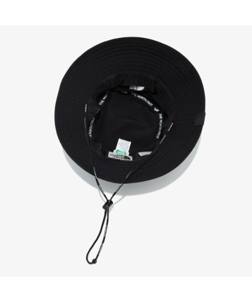 THE NORTH FACE（ザノースフェイス）の「THE NORTH FACE ザ・ノースフェイス / ナイロンサファリハット ECO BUCKET HAT バケットハット（ハット・メンズ・ブラック/アイボリー・M/L）」の18枚目の写真