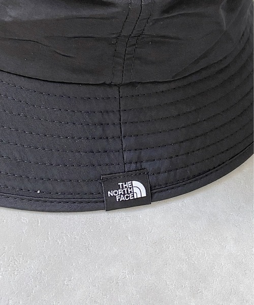 THE NORTH FACE（ザノースフェイス）の「THE NORTH FACE ザ・ノースフェイス / ナイロンサファリハット ECO BUCKET HAT バケットハット（ハット・メンズ・ブラック/アイボリー・M/L）」の8枚目の写真