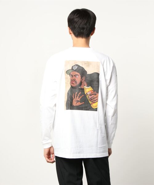 APPLEBUM(アップルバム)の「"Doughboy" L/S T-shirt(Tシャツ/カットソー・メンズ・ホワイト/ブラック・XX-LARGE/SMALL/MEDIUM/X-LARGE/LARGE)」の18枚目の写真