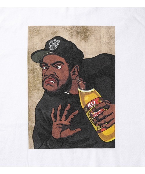 APPLEBUM(アップルバム)の「"Doughboy" L/S T-shirt(Tシャツ/カットソー・メンズ・ホワイト/ブラック・XX-LARGE/SMALL/MEDIUM/X-LARGE/LARGE)」の5枚目の写真