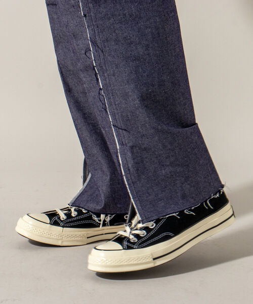 GLOSTER(グロスター)の「【BLAW×GLOSTER】 リメイク ミリタリーデニムパンツ(その他パンツ・メンズ・インディゴブルー・MEDIUM)」の9枚目の写真