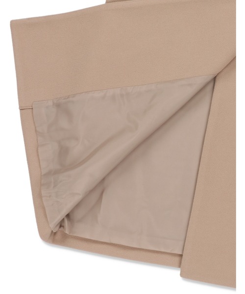 SPINNS(スピンズ)の「オーバーサイズフェイクウールトレンチコート(トレンチコート・レディース・ブラック/ベージュ/オレンジ/モカ・ONESIZE)」の13枚目の写真