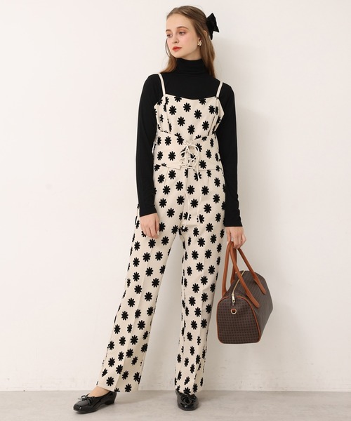 Seemi. byNICECLAUP（ シーミーバイナイスクラップ）の「コルセットサロペット（サロペット/オーバーオール・レディース・グレー/ブルー系その他/ホワイト系その他・FREE）」の2枚目の写真