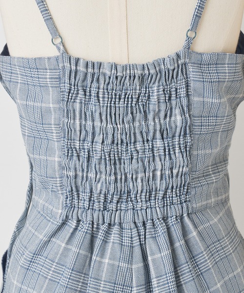 Seemi. byNICECLAUP（ シーミーバイナイスクラップ）の「コルセットサロペット（サロペット/オーバーオール・レディース・グレー/ブルー系その他/ホワイト系その他・FREE）」の8枚目の写真